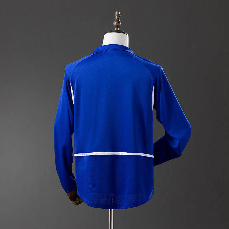 Retro Camisa Longa Brasil 2002 Away