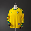 Retro Camisa Longa Brasil 1998 Home