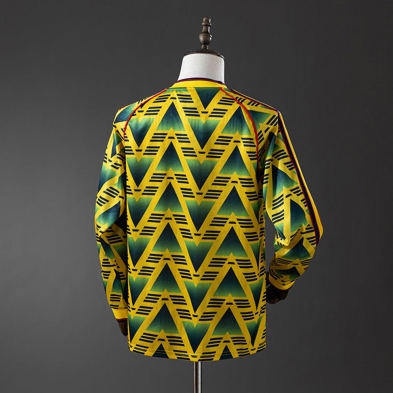 Retro Camisa Longa Arsenal 91/92 Home