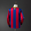 Retro Camisa Longa Barcelona 2010/11 Edição Champions League Home