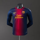 Retro Camisa Longa Barcelona 12/13 Jogador Home