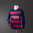 Retro Camisa Longa Barcelona 15/16 Home
