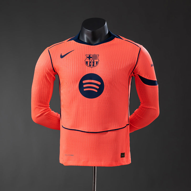 25/26 Camisa Longa Barcelona Jogador III Away