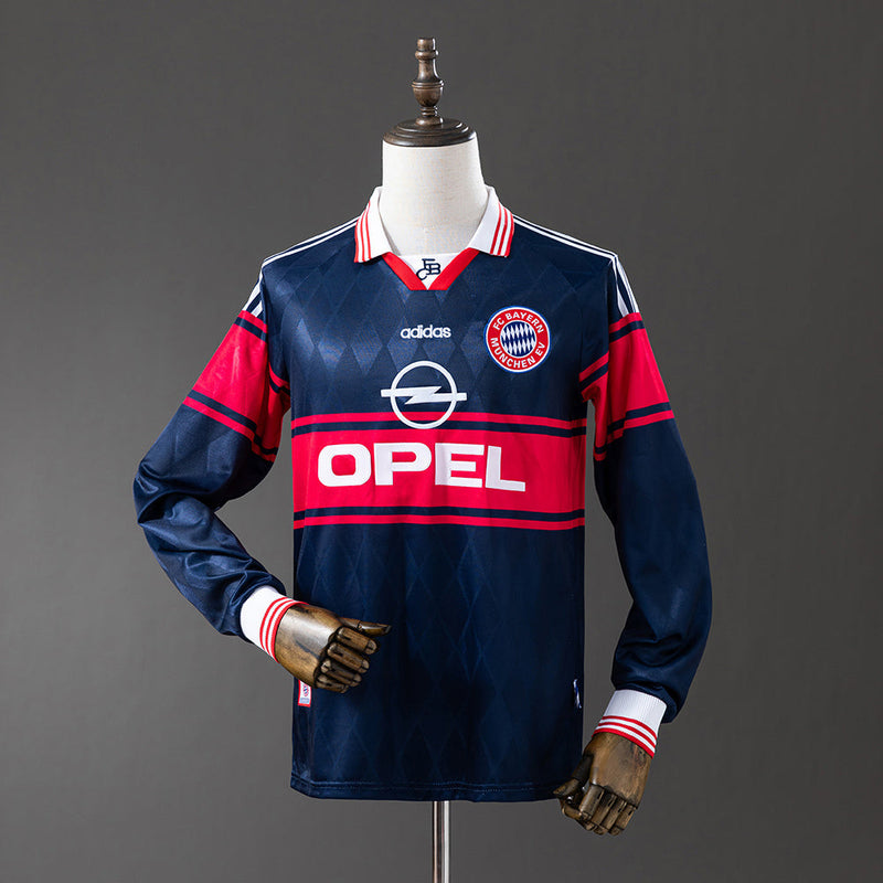Retro Camisa Longa Bayern Munich 1997/98 Home