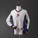 Retro Camisa Longa Barcelona 98/99 Away