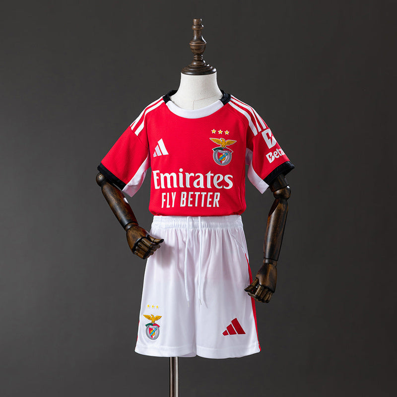 25/26 Benfica Home Kit Infantil