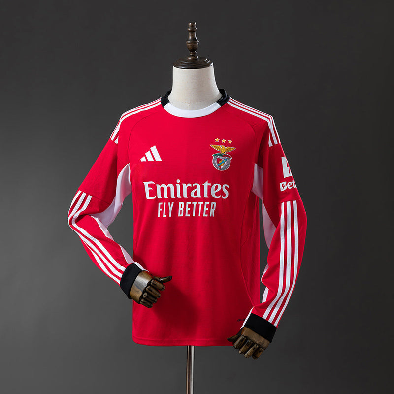 25/26 Camisa Longa Benfica Home