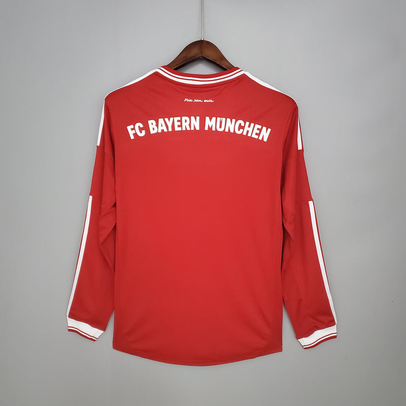Retro Camisa Longa Bayern Munich 13/14 Champions League