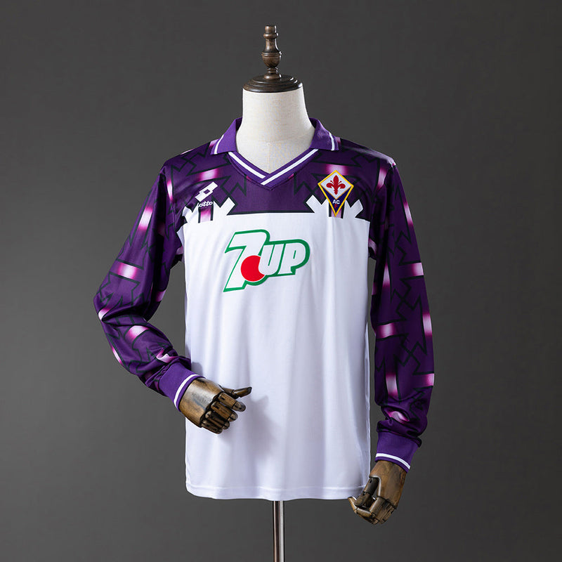 Retro Camisa Longa Fiorentina 92/93 Away