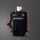 Retro Camisa Longa Manchester United 1998/99 Away