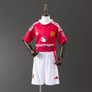 25/26 Manchester United Home Kit Infantil