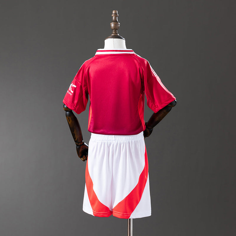 25/26 Manchester United Home Kit Infantil