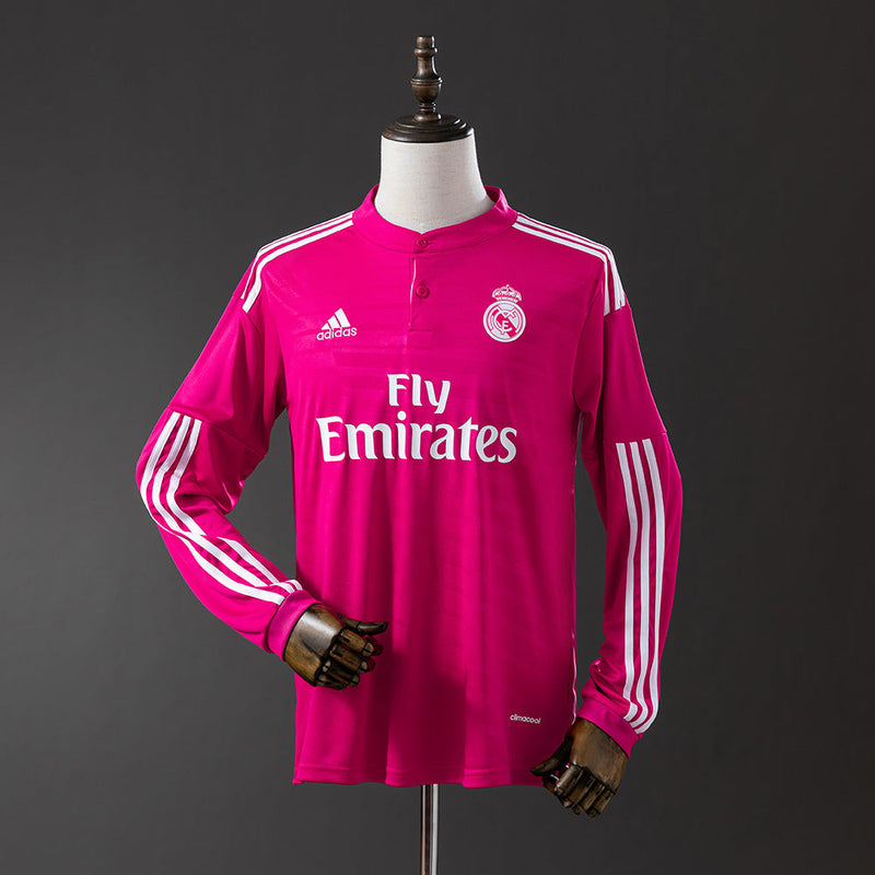 Retro Camisa Longa Real Madrid 14/15 III Away