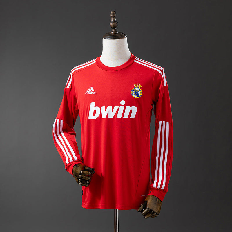 Retro Camisa Longa Real Madrid 11/12 III Away