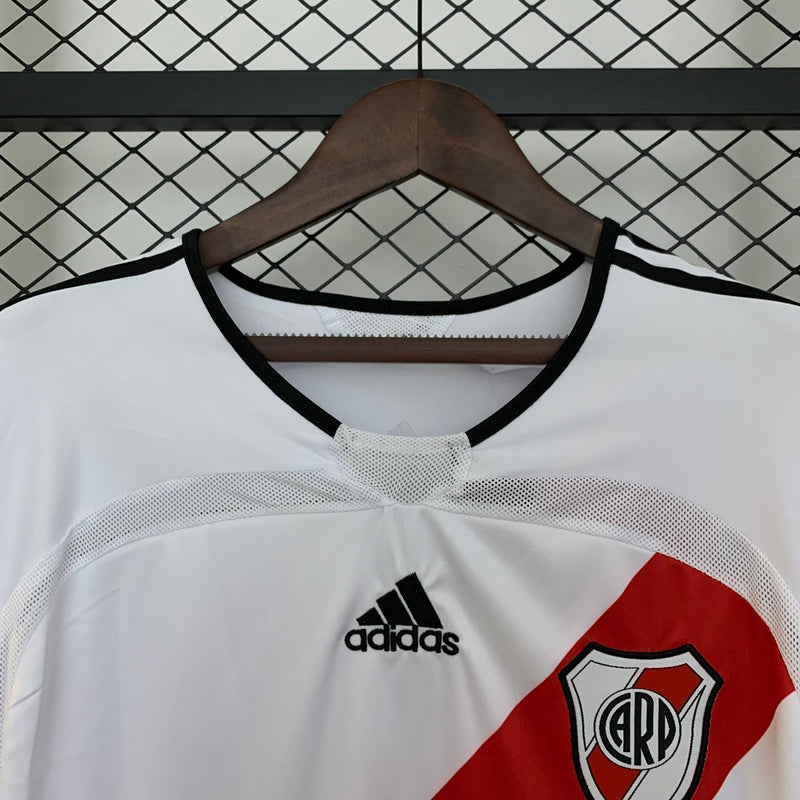 Retro Camisa Longa River Plate 06/07 Home