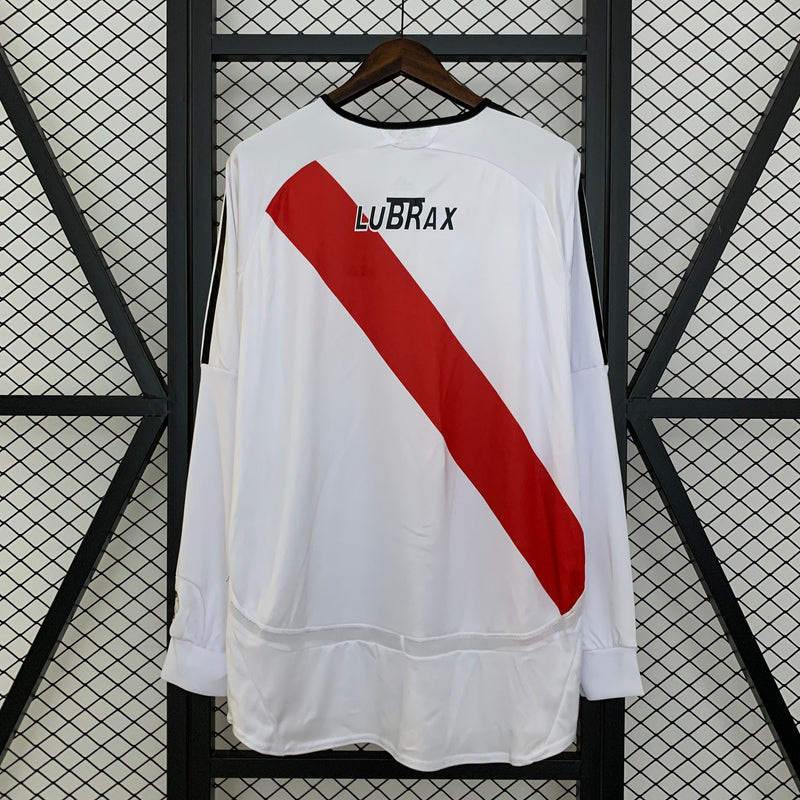Retro Camisa Longa River Plate 06/07 Home