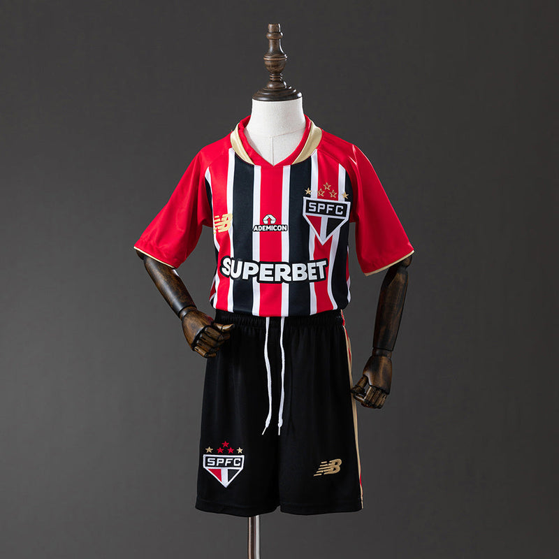 25/26 São Paulo Away Kit Infantil