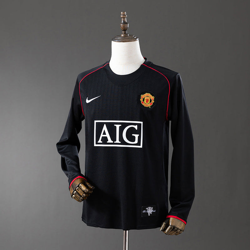 Retro Camisa Longa Manchester United 07/08 III Away