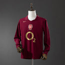 Retro Camisa Longa Arsenal 05/06 Home