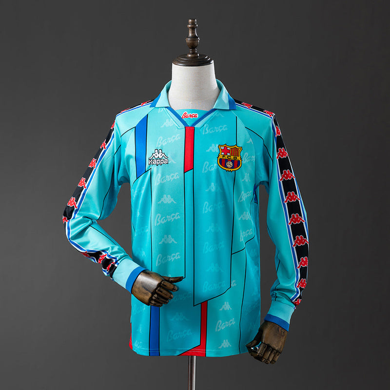 Retro Camisa Longa Barcelona 95/97 Away